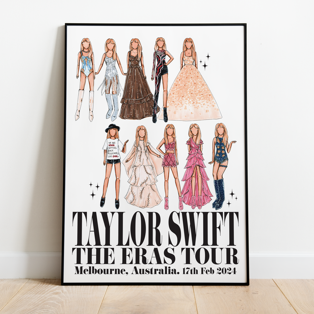 ミュージシャン THE ERAS TOUR LITHOGRAPH POSTER REPRINT THE ERAS TOUR LITHOGRAPH POSTER REPRINT（2 Taylor Swift